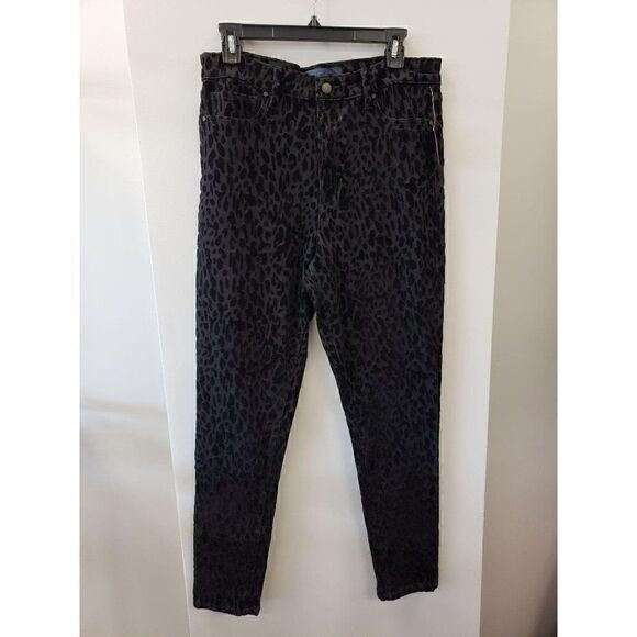Rachel Roy Jean Jeggings Black 25 Animal-Printed - Picture 4 of 7